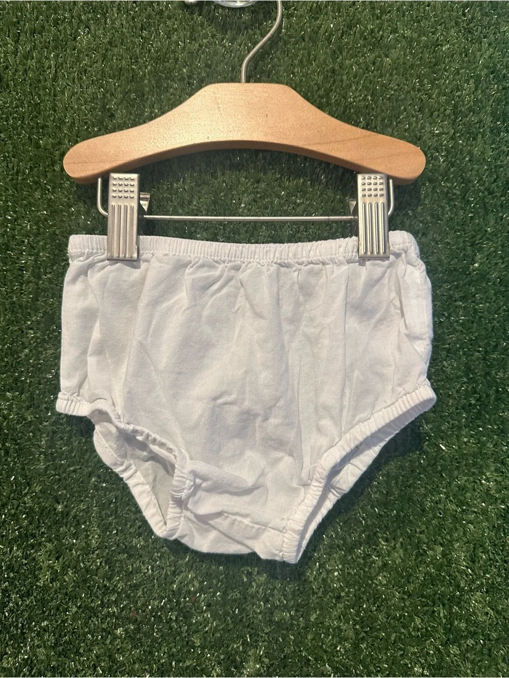 Classic White Embroidered Baby Dress
